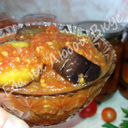 Жареные Баклажаны на зиму, без стерилизации.