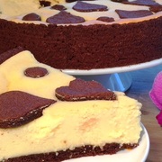 Творожно-шоколадный пирог (чизкейк).