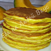 Оладьи из тыквы, нежирные и очень нежные! Рецепт на раз-два. 