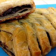 Слоеный Рулет с Шоколадом за 5 мин + время на выпечку