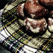 Шоколадные пряники с начинкой