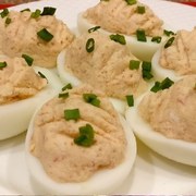 ФАРШИРОВАННЫЕ ЯЙЦА С КРАБОВЫМИ ПАЛОЧКАМИ! СУПЕР РЕЦЕПТ ЗАКУСКИ!