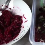 Салат из свеклы два варианта