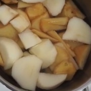 Компот из айвы и яблок