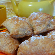 Слоёные конверты с шоколадом