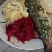 Форель речная запечённая в бумаге в духовке