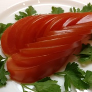 Как Красиво Нарезать Помидор. Украшение из овощей  Карвинг