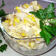 САЛАТ «Загадка»  - так вкусно, что всегда мало! ИНТЕРЕСНОЕ сочетание, легкое ПРИГОТОВЛЕНИЕ. 