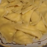 Заварное тесто на пельмени и вареники.