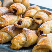 Изумительно вкусные воздушные рогалики без дрожжей Вкуснее и нежнее рогаликов вы не пробовали