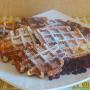 Быстрый и полезный завтрак для любимых|Венские вафли|