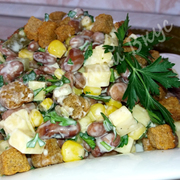 Шустрый САЛАТ - моментально Готовится и еще Быстрей съедается. 