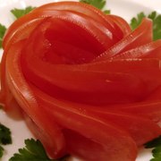 Роза Из Помидора. Украшение из овощей. Как красиво нарезать. Карвинг. Лайфхак