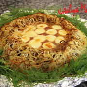 Праздничное МЯСНОЕ гнездо.Удивите своих гостей очень вкусным блюдом!