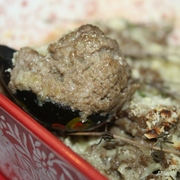 Икра из шампиньонов под пармезановой корочкой