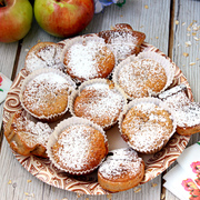 Овсяные кексы с яблоком и корицей