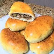Домашние Пирожки с Мясом в Духовке. 