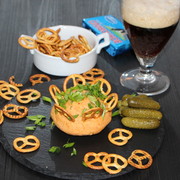 Обацда с маринованными овощами