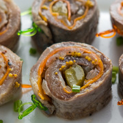 Рольмопс или Маринованные рулетики из сельди