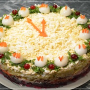 Салат «Новогодняя ночь»