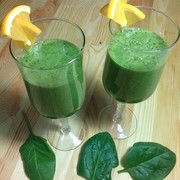 Шпинатно - банановый смузи 