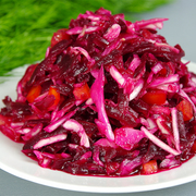 Необычный салат со свеклой