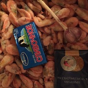 Жареные креветки