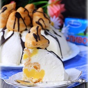 Торт-мороженое с манговым парфе