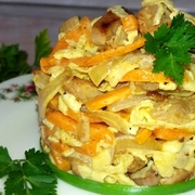 Салат «Мао Цзэдун» с курицей