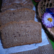 Цельнозерновой хлеб с семенами льна и кунжутом