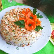 Салат с сельдью "Фаворит"