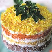 Салат МИМОЗА к Новогоднему столу!