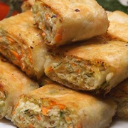 Хрустящая закуска из лаваша 