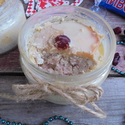 Террин из курицы и свинины с айвой