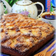 Сахарный пирог под кокосовой корочкой