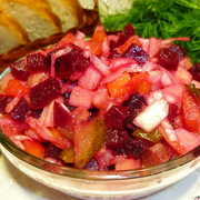 Винегрет ( классический рецепт овощного салата)