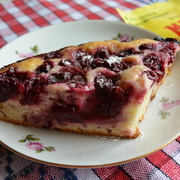 Пирог с вишнями