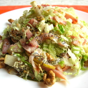 Новогодний салат "Красотка" (без майонеза)