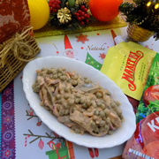 Закуска с сельдью