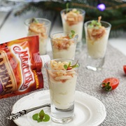 Закуска из цветной капусты с кальмаром.