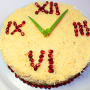 Салат "Новогодние Куранты"