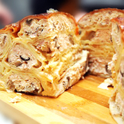 Курица фаршированная блинами на Новый год - Курица По-Царски