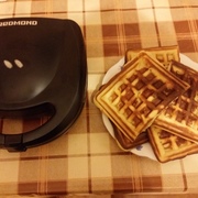 Венские вафли с мультипекарем Redmond