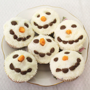 Кексы "Снеговики"