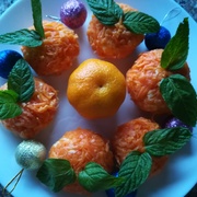 Сытная,Красивая,Сырная закуска «Мандарины»