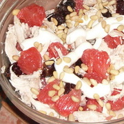 Куриный салат с грейпфрутом