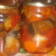 Соте из баклажанов