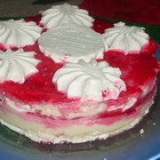 Торт зефирно-творожный