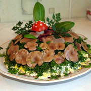 салат "Лесная полянка"