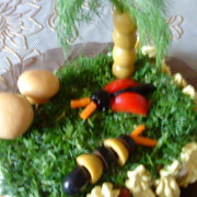 Салат Лесная поляна(вариант один из многих)